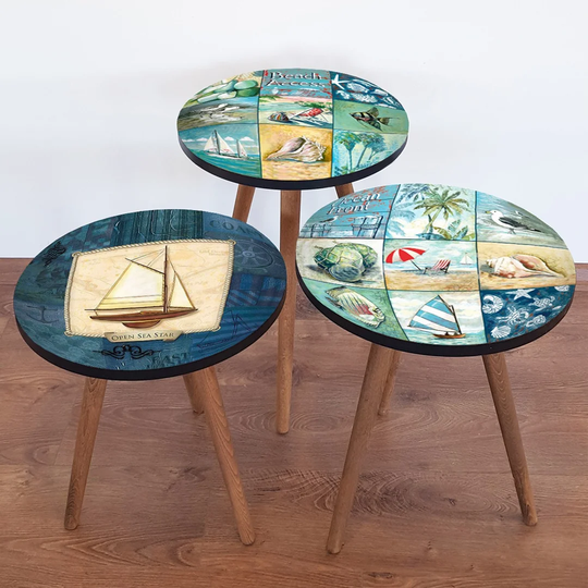 Lauretta 3 Piece Nest of Tables