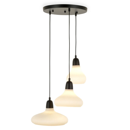 Ethelsville 3 - Light Cluster Dome Pendant