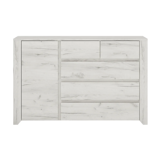 1 Door 5 Drawer Sideboard