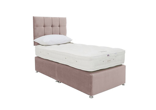 Millbrook - Hampshire 2000 Divan Set - Single - Purple