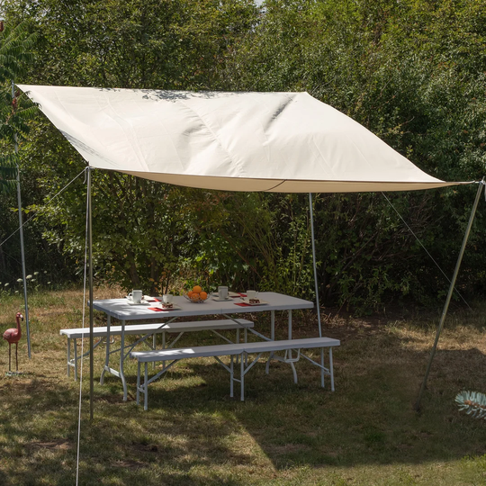 Hebron 3.9m x 2.9m Rectangular Shade Sail