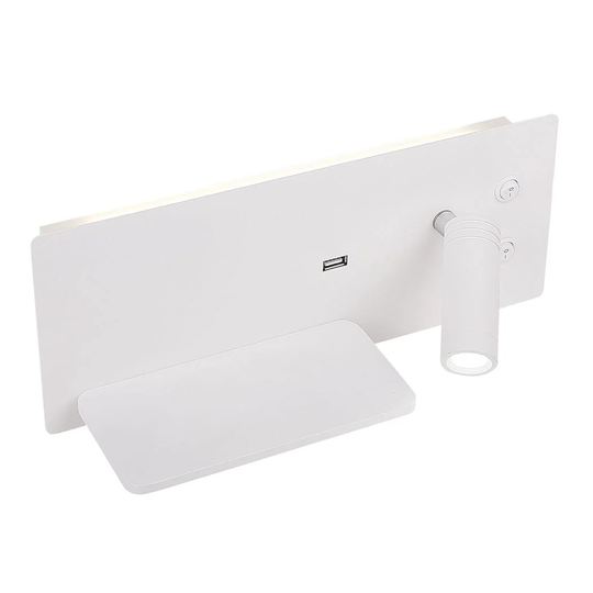 Coutilien 2 - Light LED White Wall Spotlight