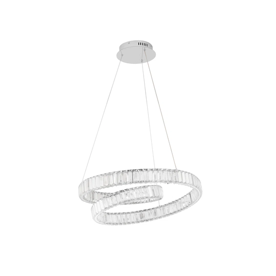 Addysyn 1 - Light Crystal Modern Linear LED Pendant