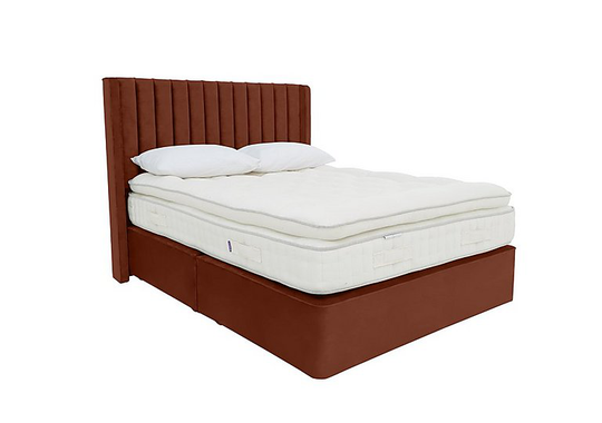 Harrison Spinks - Yorkshire 10,000 Divan Set - Double - Brown