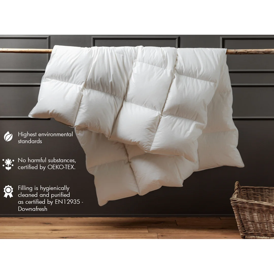 Hungarian Down & Feather Blend 10.5 Tog Duvet