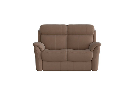 Relax Station Revive 2 Seater Fabric Recliner Sofa - Brown