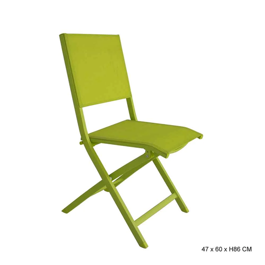 Doric Metal Folding Chair