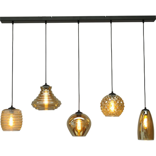 5 - Light Kitchen Island Geometric Pendant