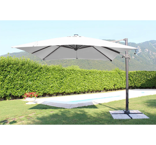 Anney 3m Square Cantilever Parasol