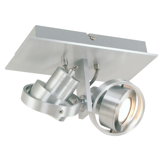Fosse 2 Light Semi Flush Mount Ceiling Light