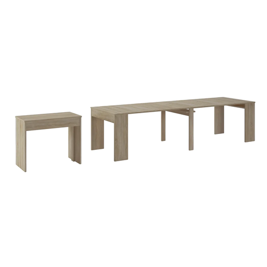 Britttany Extendable Solid Oak Dining Table