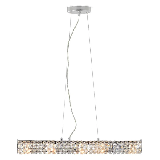 Manley 5 - Light Crystal Geometric Pendant