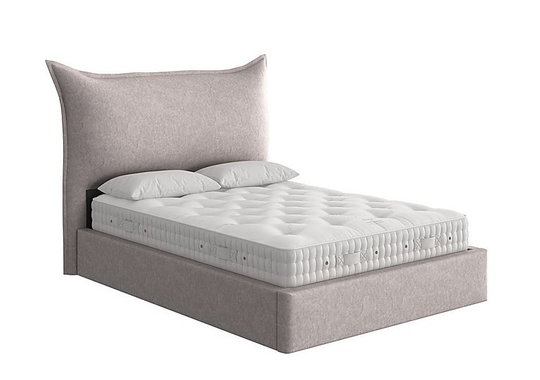 Lunar Electric Ottoman Bed Frame - King Size - Silver