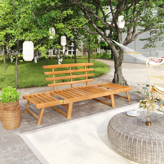 Altynai Wooden Park Bench
