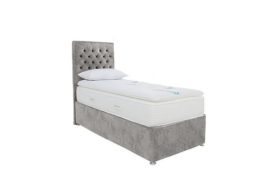 Sleepeezee - Geltouch Advanced 10000 Divan Set - Single - Grey