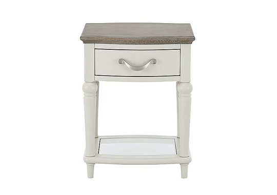 Furnitureland - Annecy Lamp Table - Grey