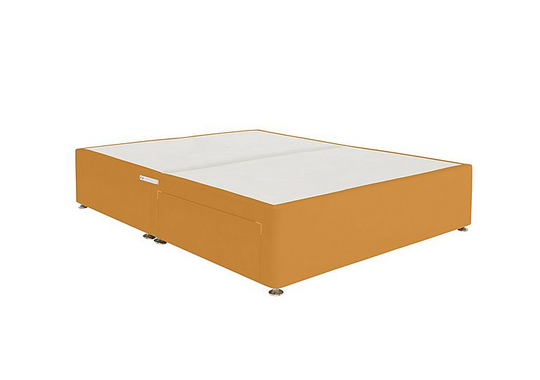 Sleep Story - Divan Base with Drawers - Small Double - Yellow