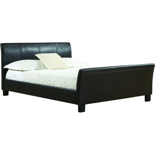 Artesia Upholstered Sleigh Bed