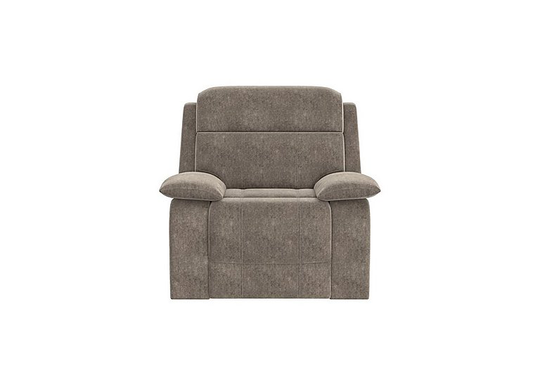 Moreno Fabric Recliner Armchair - Mink