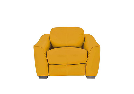 Xavier Leather Power Recliner Armchair with Power Headrest- World of Leather