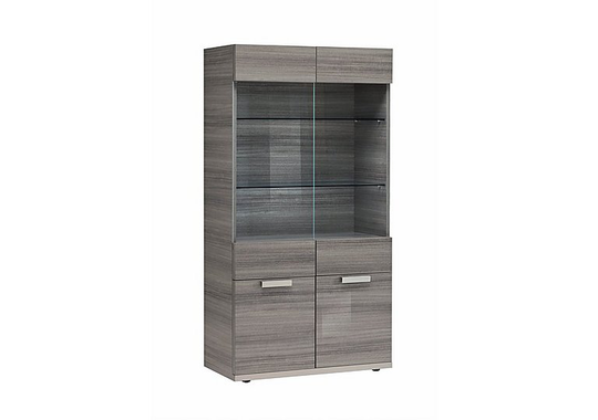 ALF - Movado 2 Door Curio Cabinet - Brown