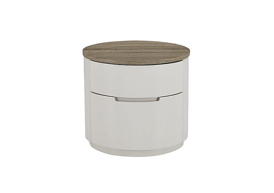 Aero Bedside Table - Cream