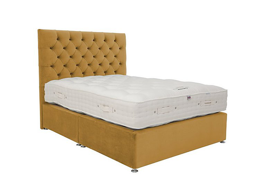 Millbrook - Hampshire 8000 Divan Set - Double - Yellow
