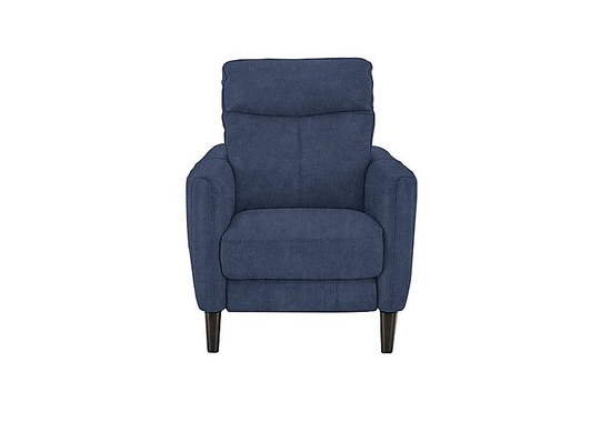Compact Collection Petit Fabric Armchair - Blue
