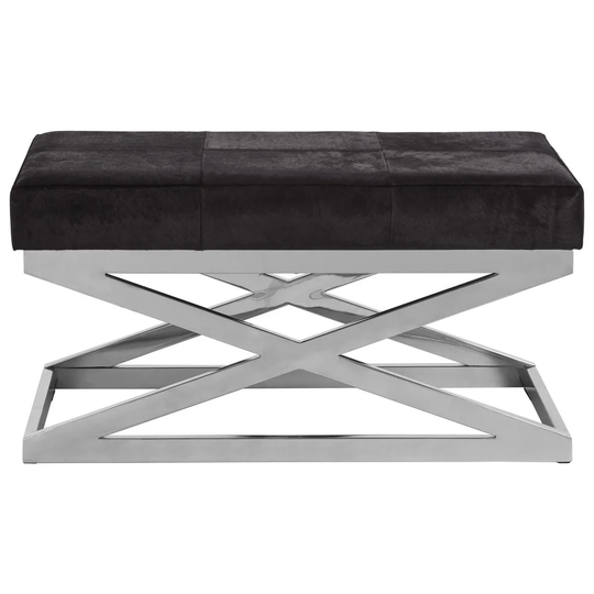Bremond Leather Bench