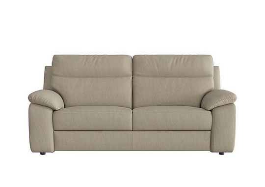 Nicoletti - Pepino 3 Seater Fabric Sofa - Beige