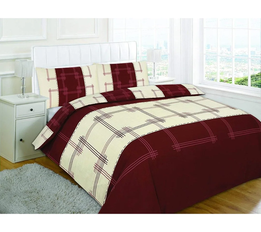 Beech Brushed Cotton Duvet Cover Set