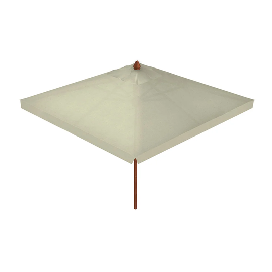 Chinn 3m Square Traditional Parasol