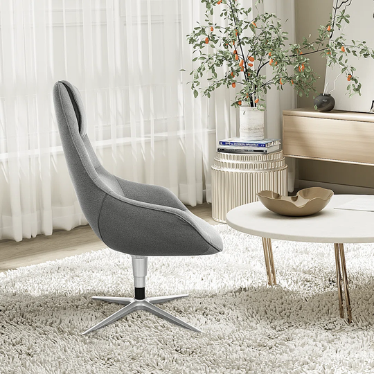 Jaquelinee 79.5Cm Wide Swivel Lounge Chair
