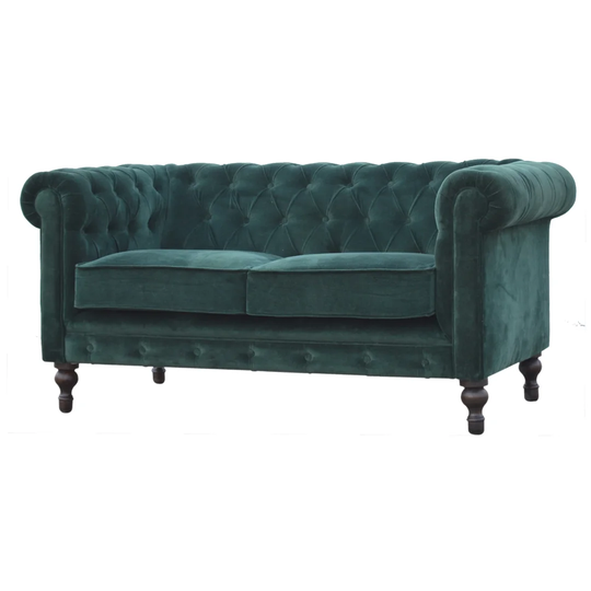 Adkinson 2 Seater Chesterfield Sofa
