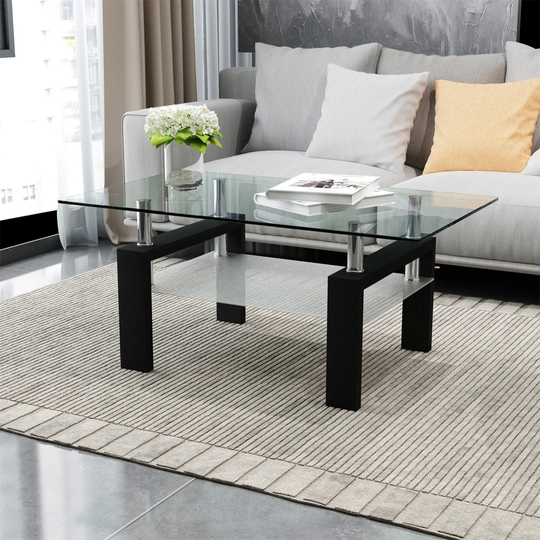 Sauceda Coffee Table with Storage