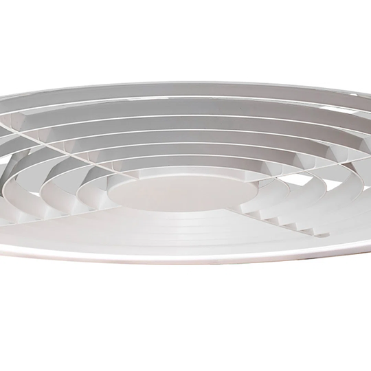 Aarun XL 95W LED Dimmable Ceiling Light & 58W DC Reversible Fan, Silver Finish C/W Remote Control, APP & Alexa/Google Voice Control, 5900Lm