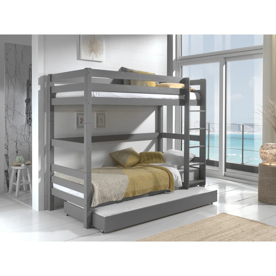 Bunk Loft Bed Pino 180 Cm Height Incl. Bed Drawer
