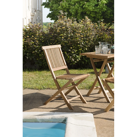 Woehler Folding Garden Chair