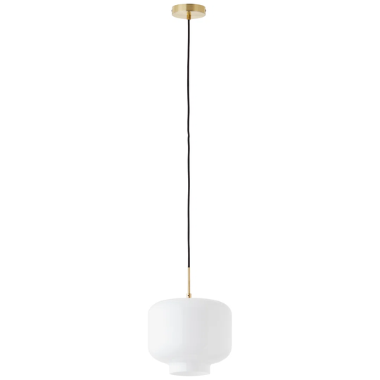 Swinton 1 - Light Teardrop Drum Pendant