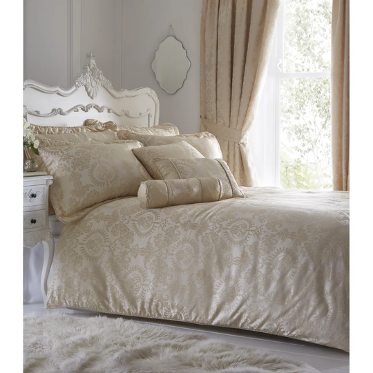 Bordeaux Pencil Pleat Room Darkening Curtains (Set of 2)