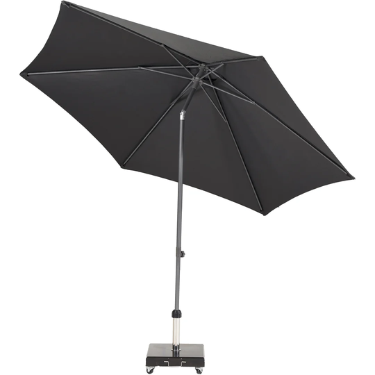 Lisboa 2.5m Round Anthracite Parasol