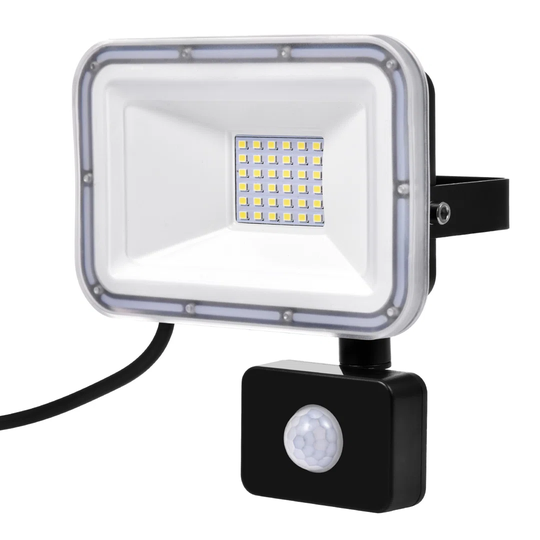 Adellynn LED Flood Light Outdoor IP67 Waterproof - PIR Motion Sensor Security Light | 6000-6500K Spot Lights Wall Lamp For Courtyard, Garden, Patio, L