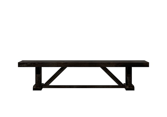 Bodahl - Norse Dining Bench - 200-cm - Black
