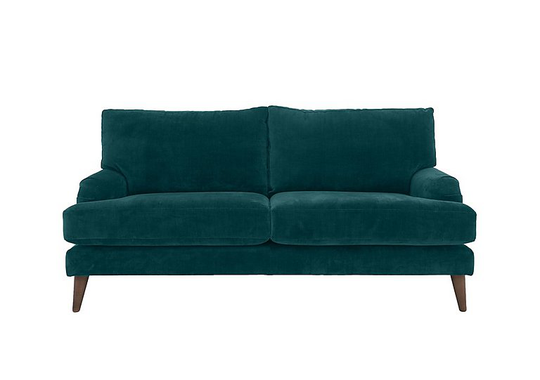 The Lounge Co. - Primrose 3 Seater Fabric Sofa - Teal