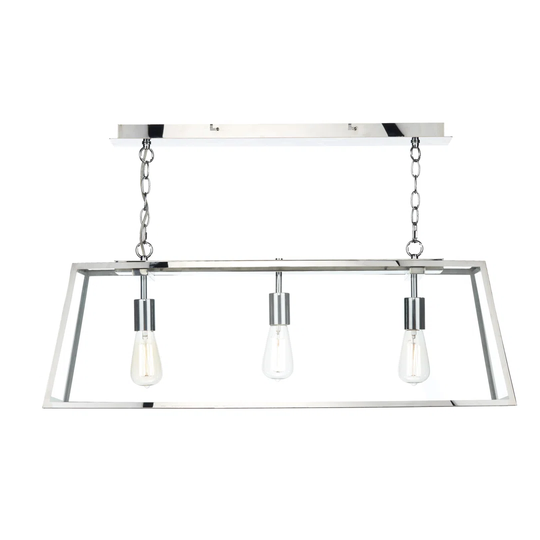 Academy 3 Light Kitchen Island Pendant