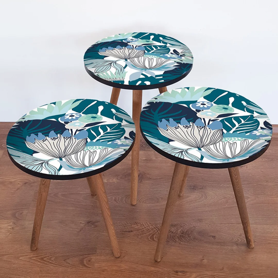 Bazile 3 Piece Nest of Tables