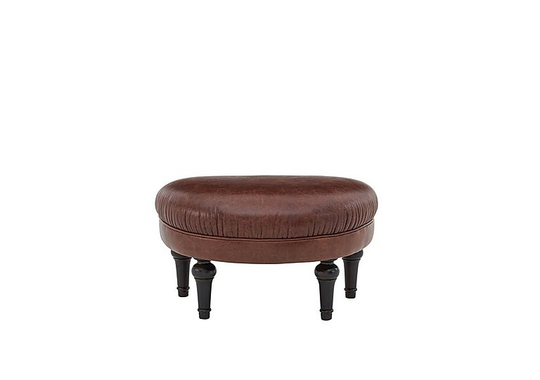 Tetrad - Southwood Leather Footstool