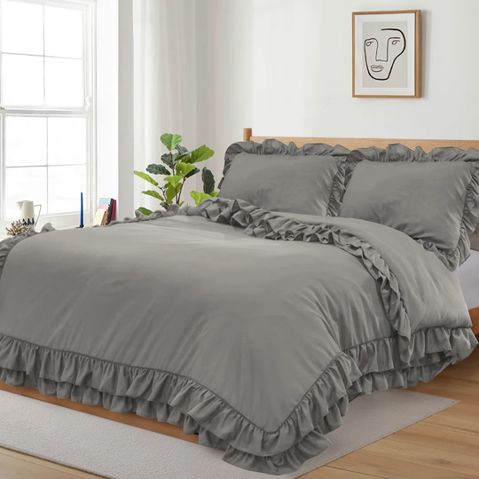 Jimi Microfiber Duvet Cover Set