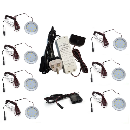 Lelana LED Under Cabinet Puck Light