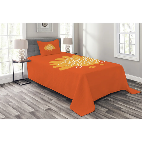 Afsana Bedspread Set with Pillow Sham